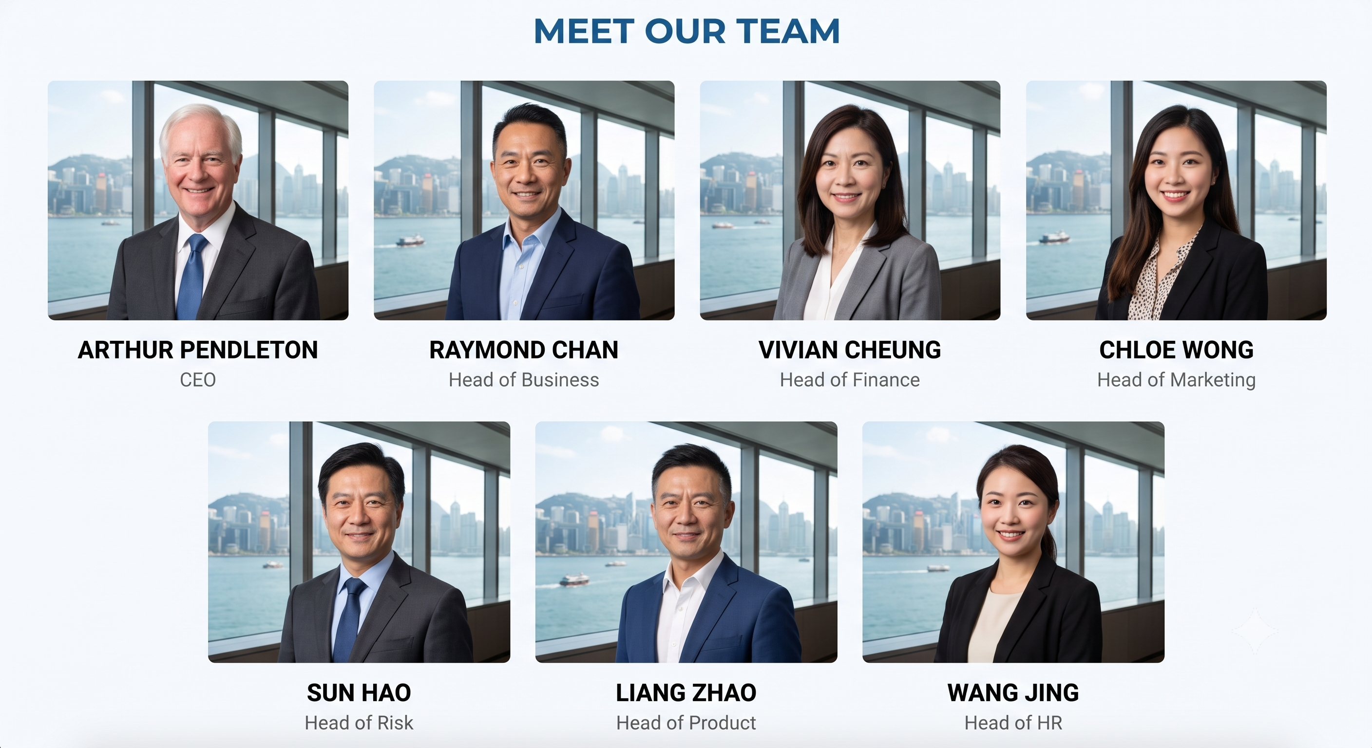 Rich Corporation Limited 核心團隊 — 跨境金融專業人士